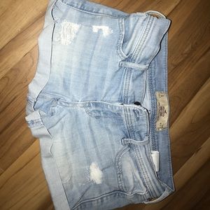 Hollister short jean shorts
